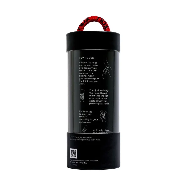 BLISTER (4 UDS) NOX CUSTOM GRIP NOXCUGRIP - Imagen 2