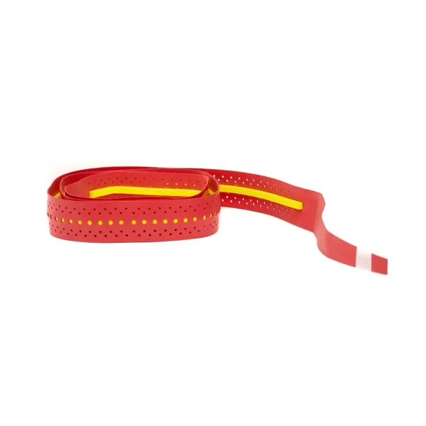 SHOCKOUT DUAL PRO GRIP Y OVERGRIP FUCSIA AMARILLO - Imagen 4