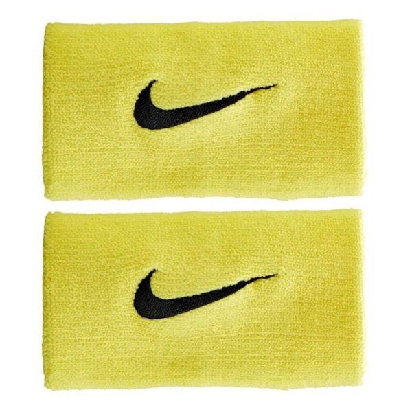 Muñequera Nike Premier Amarilla Sellada X2 - Imagen 2